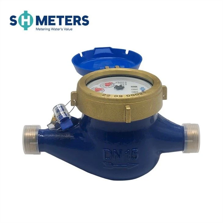 Brass Body Pulse Remote Volumetric Multi Jer Water Meter