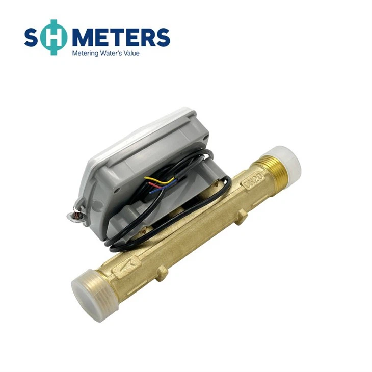 Brass Digitial Ultrasonic Water Meters DN15-DN40