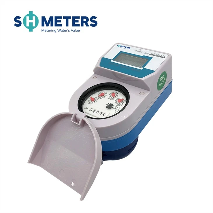מד מים חכם מראש פליז גוף Class C 3/4 אינץ' למגורים