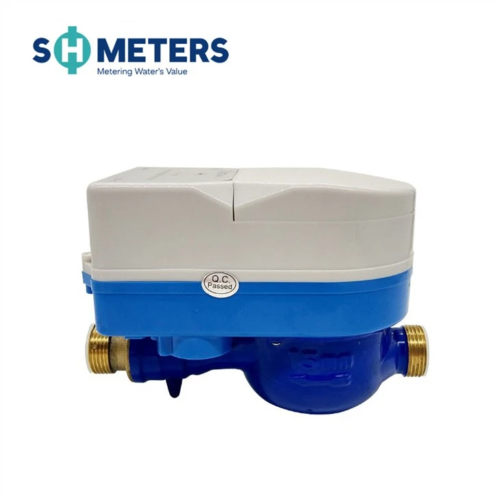 DN15~DN25 NB-IOT Smart Reading Water Meter Suppliers Brass Wireless Remote Water Meter