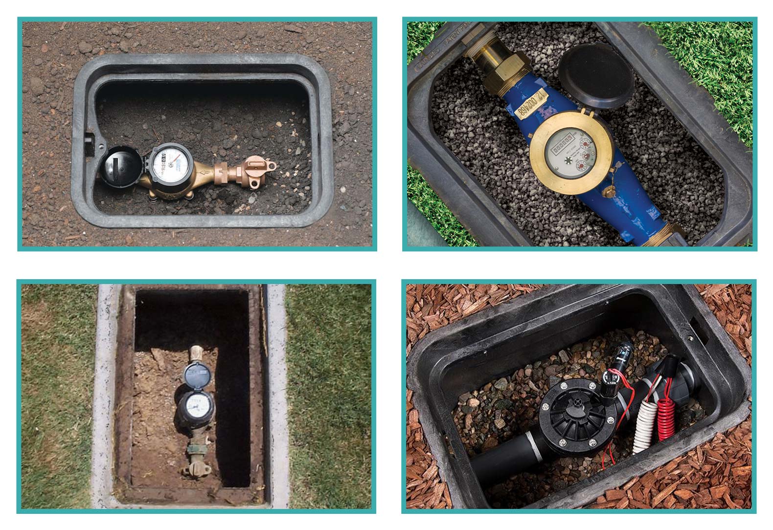 water meter box leaking water meter box leaking