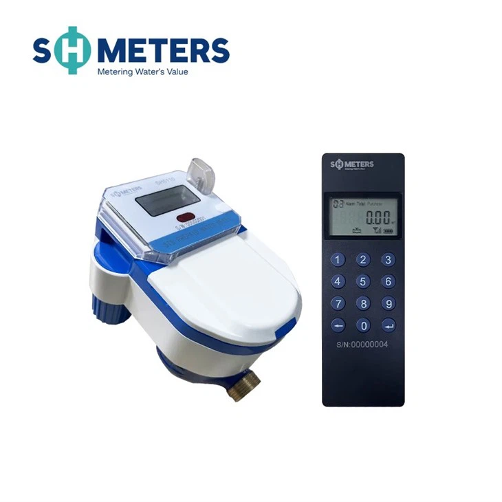 STS Prepaid Water Meter Brass Body R100 For Residential suppliers